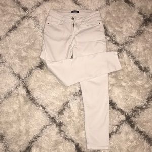 White Kensie High Rise Jeans